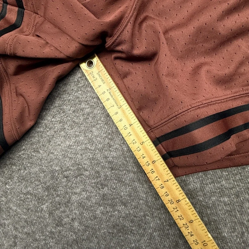 New Jordan Shorts Mens 3XL Brown Athletic Casual Performance Stretch Pockets